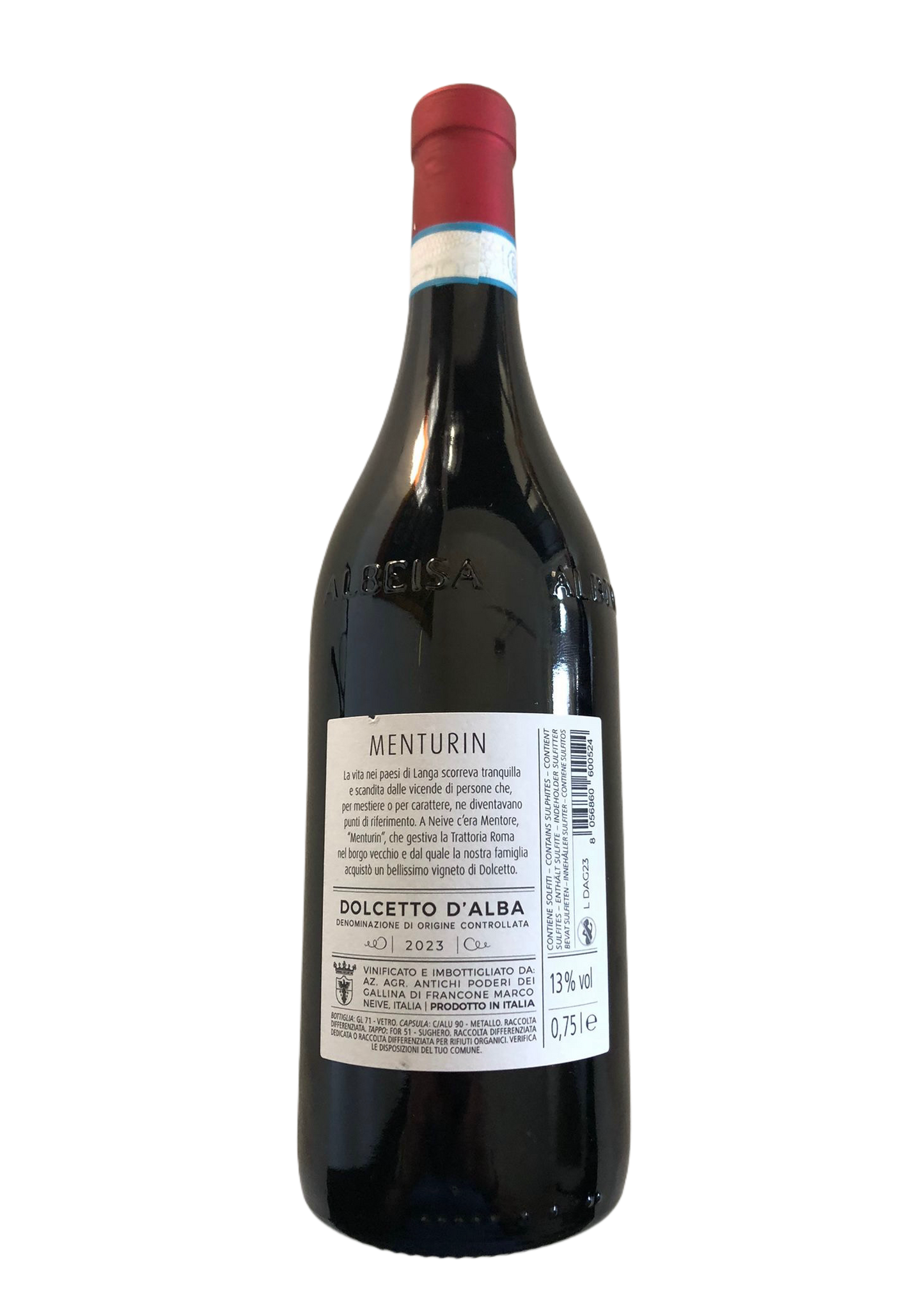 Menturin Dolcetto D'alba 2023