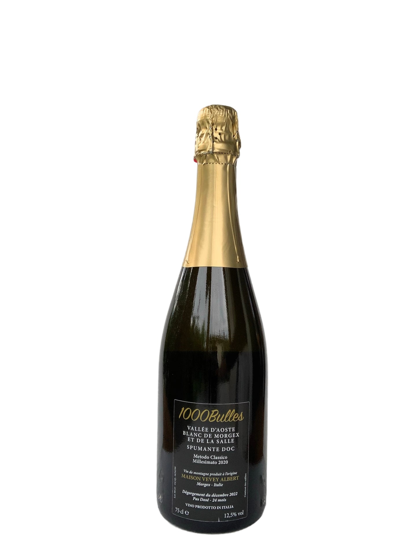 Brut Blanc de Morgex et de La Salle Metodo Classico (24 Mesi)