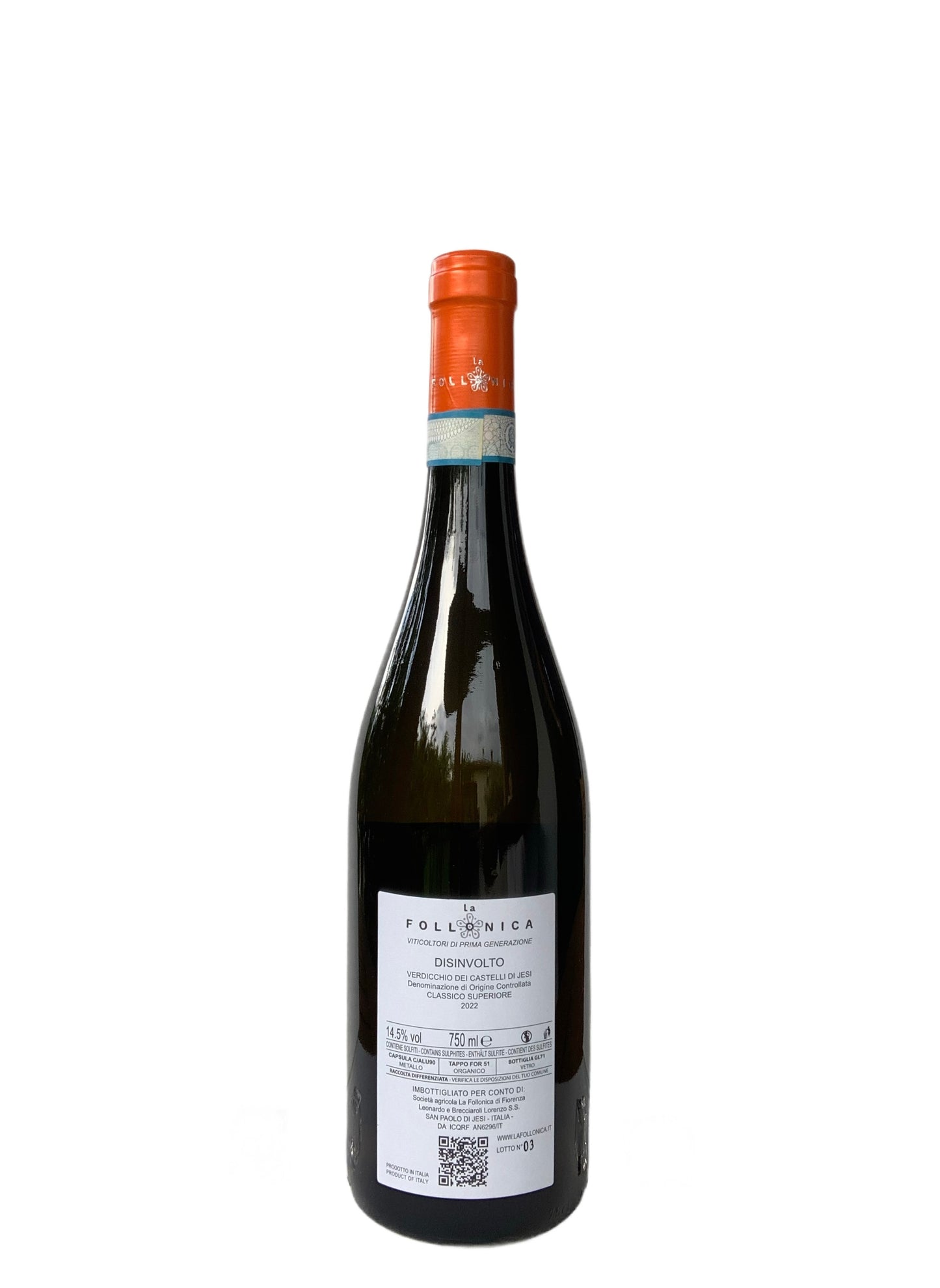 Disinvolto Verdicchio dei Castelli di Jesi 2022